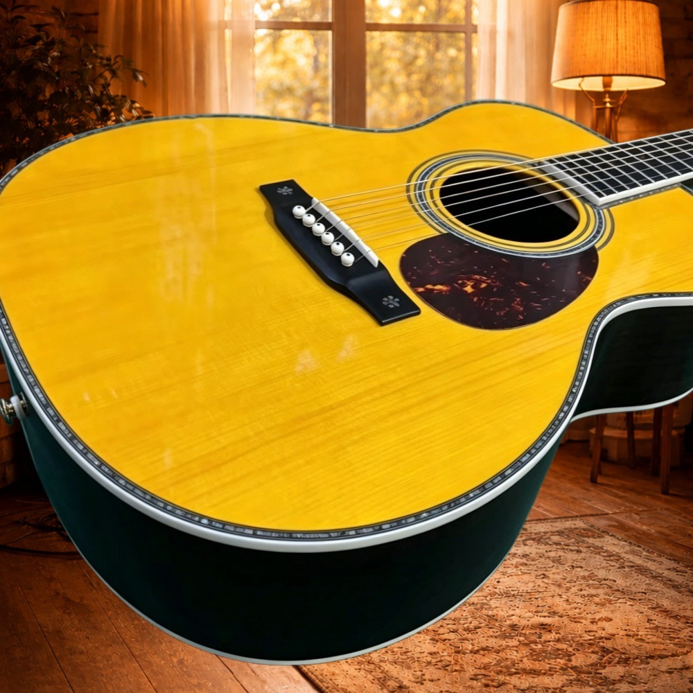 Musical Instrument For Beginners - جيتار أكوستيك كلاسيكي من طراز OM28