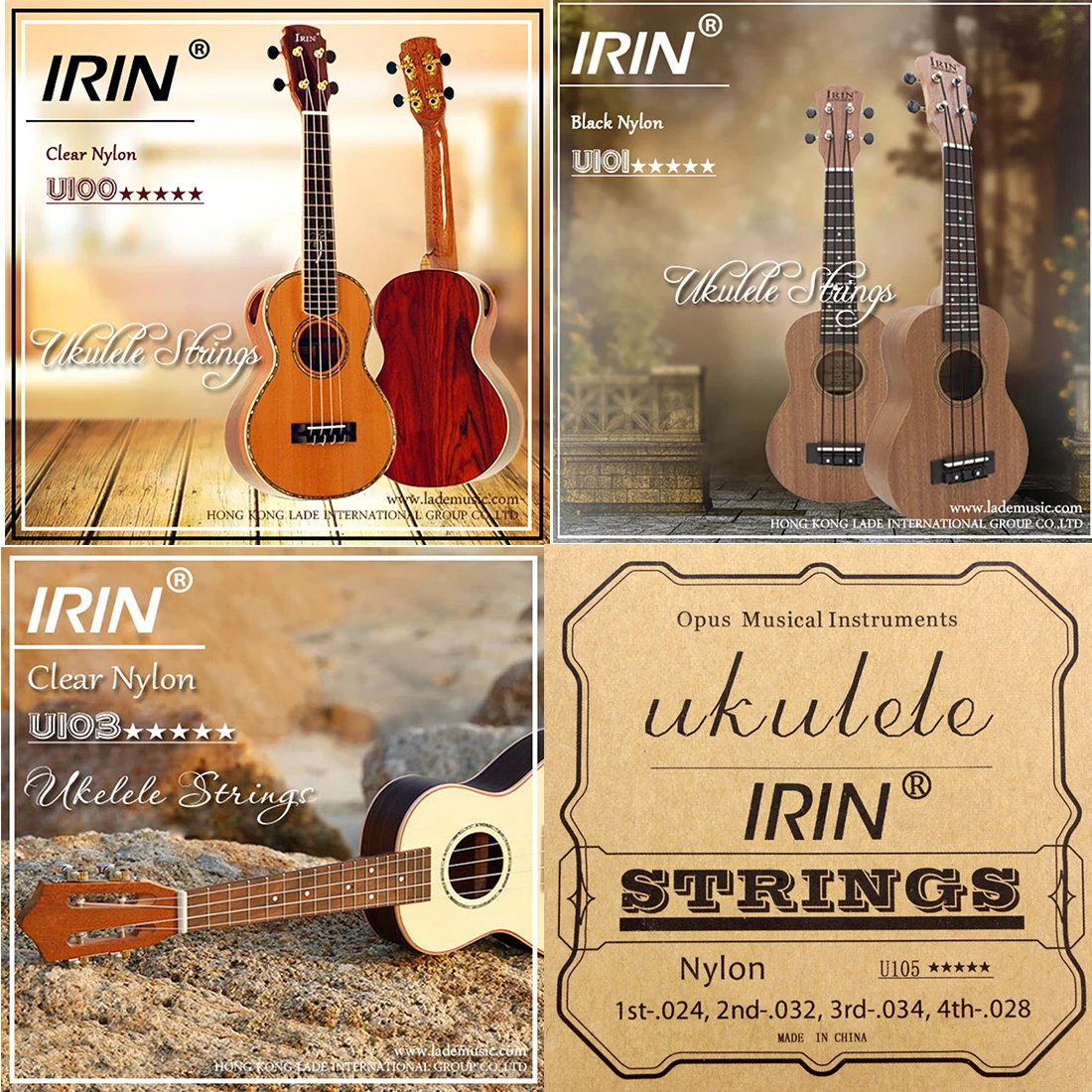 Musical Instrument In English - IRIN المهنية القيثارة سلاسل أسود واضح