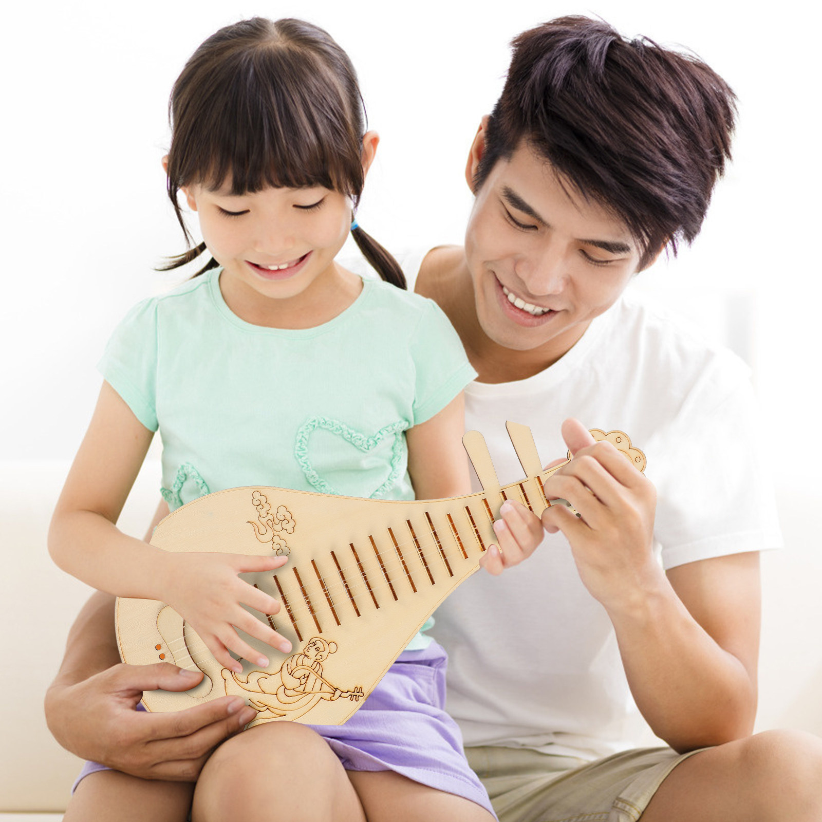 مجموعة أدوات صنع آلة اللوت للأ - مراجعة Musical Instrument Family وسعره