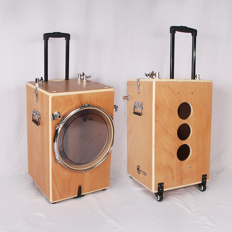 طبلة كاجون محمولة للسفر بدون ت - مراجعة Musical Instrument Cajon وسعره