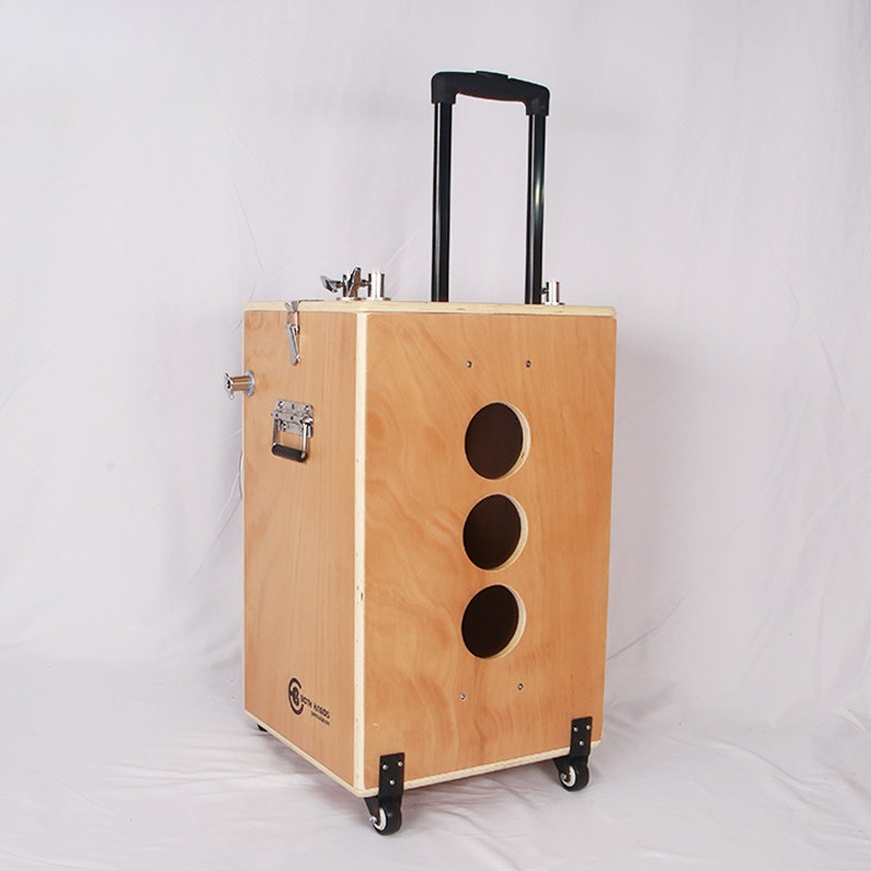 طبلة كاجون محمولة للسفر بدون ت - مراجعة Musical Instrument Cajon وسعره