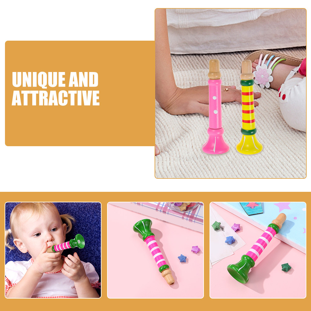 4 قطع من آلات النفخ الخشبية ال - مراجعة Musical Instrument For Toddlers وسعره