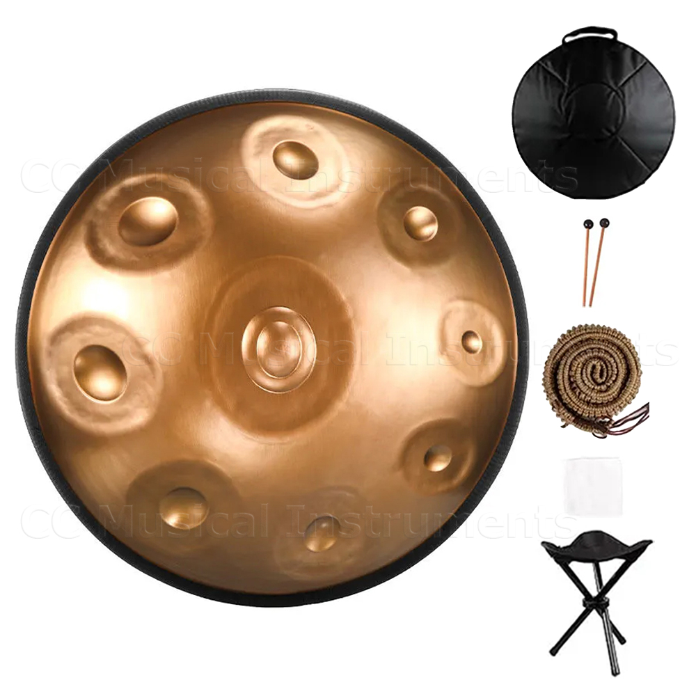طبلة يدوية للتأمل اليوجا، طبول - مراجعة Musical Instrument Handpan وسعره