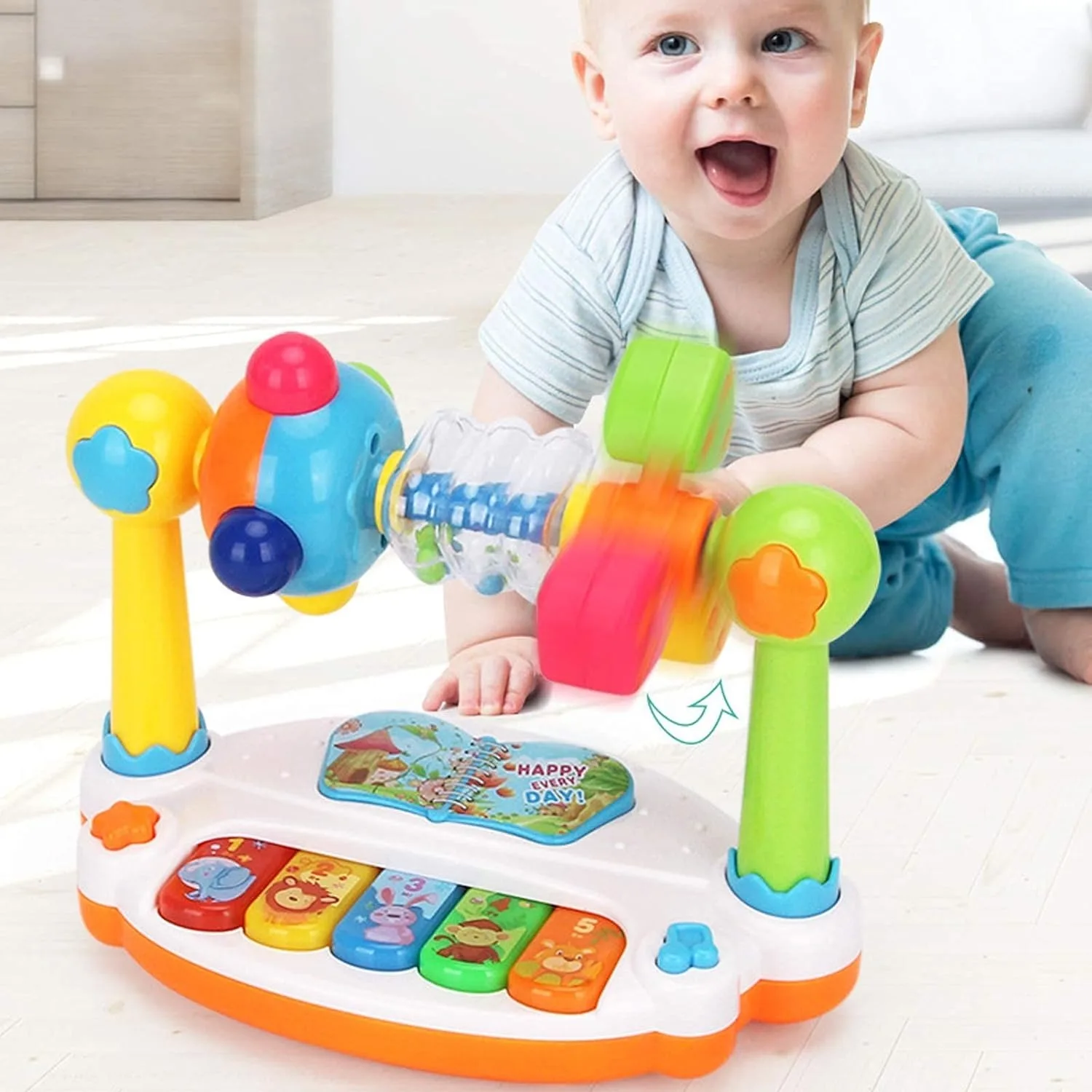 ألعاب موسيقية للأطفال: طبلة وب - مراجعة Musical Instrument For Toddlers وسعره