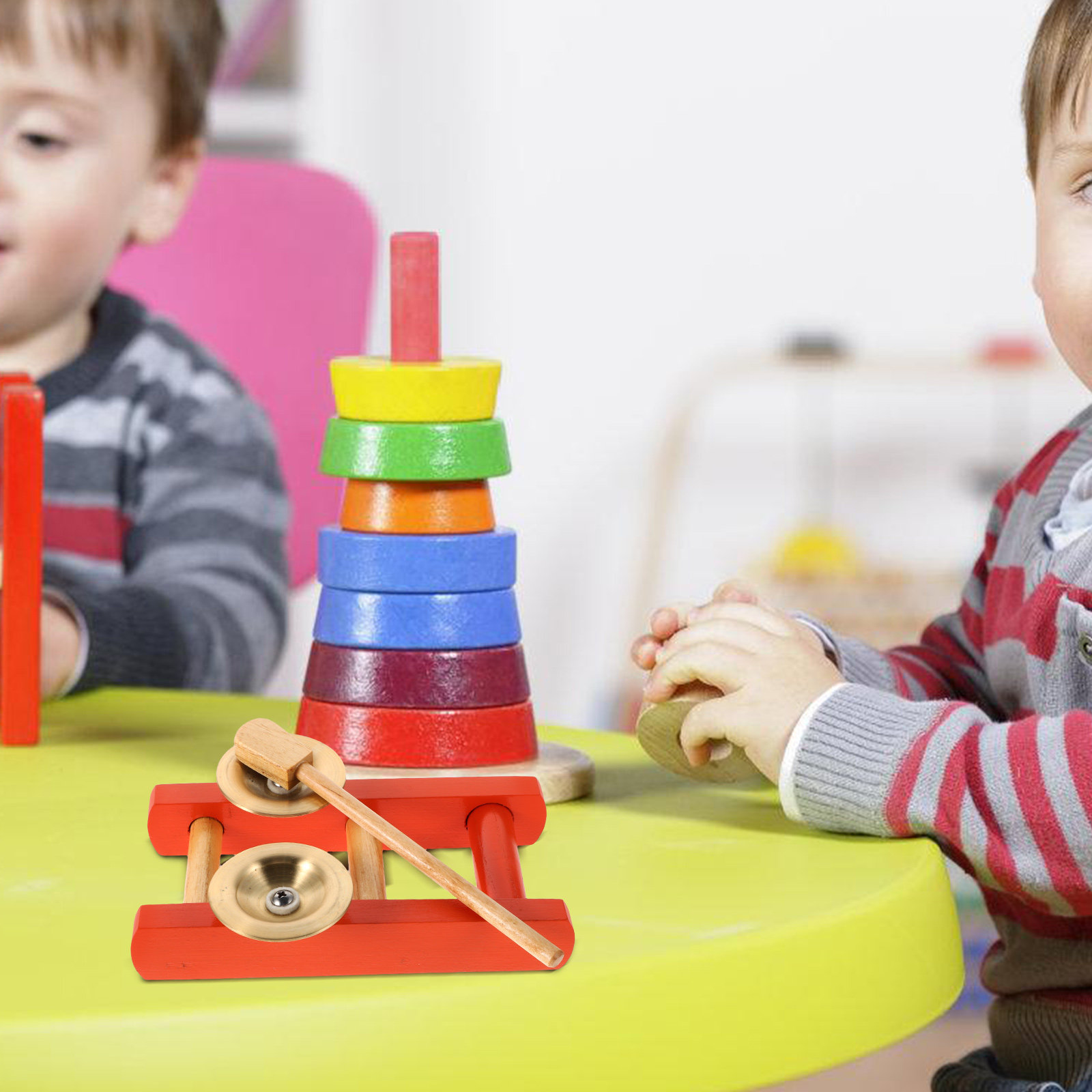 مجموعة صنجات نحاسية صغيرة محمو - مراجعة Musical Instrument For Toddlers وسعره