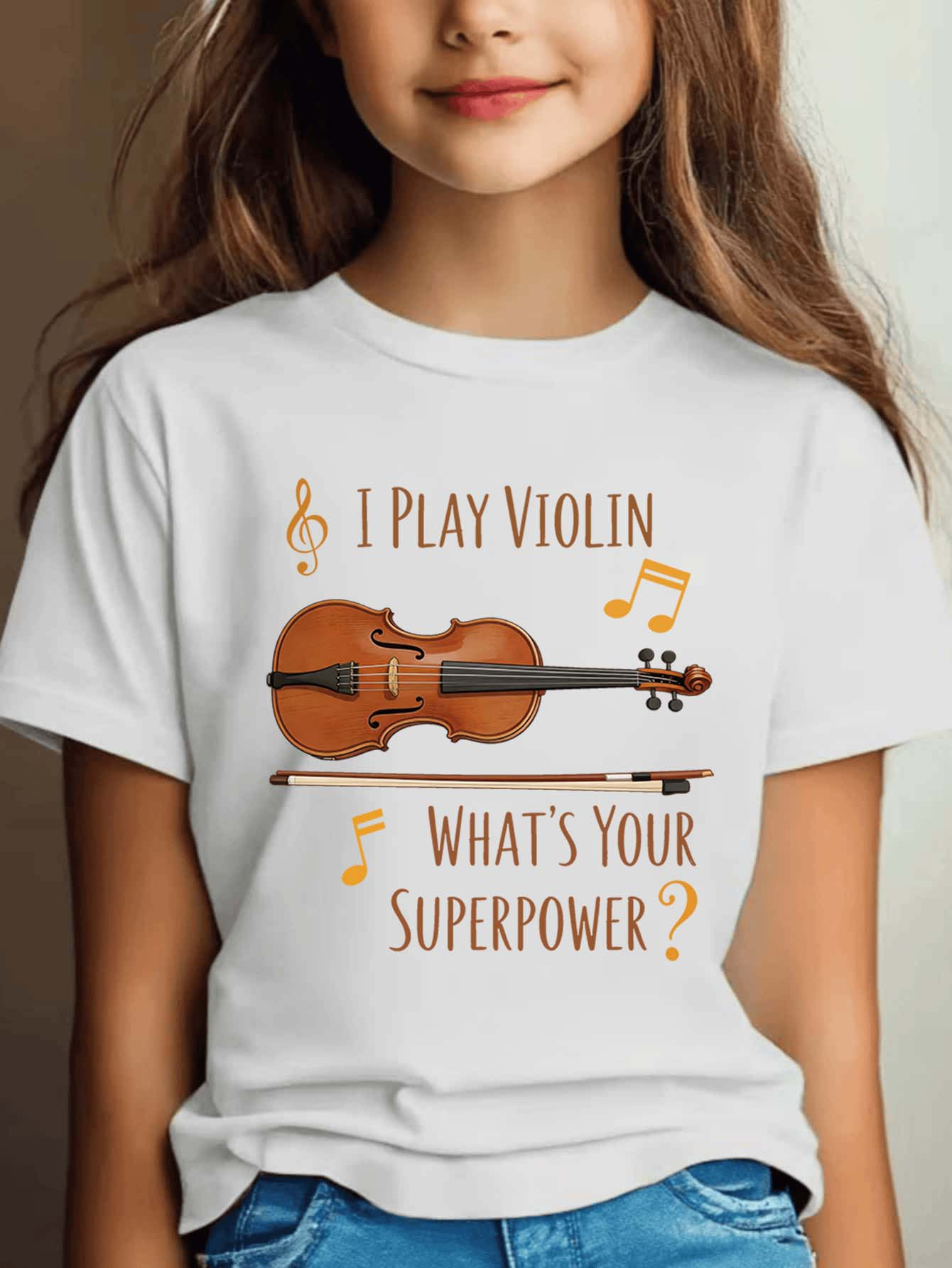 تي شيرت للأولاد والبنات بطبعة  - مراجعة Musical Instrument Family وسعره