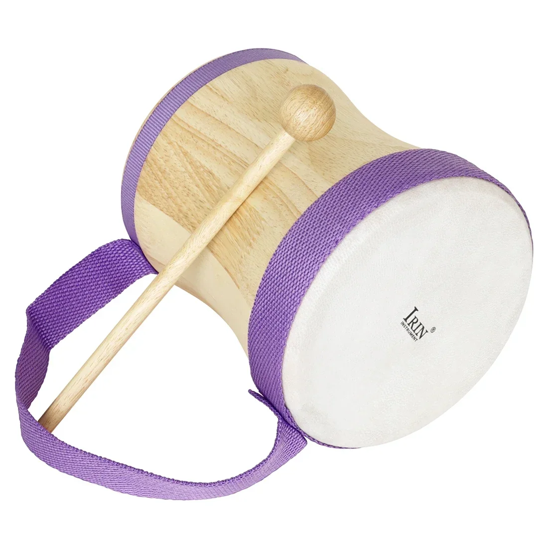 منحدر-طبول جلد الغنم خشبية احت - مراجعة Musical Instrument Of India وسعره