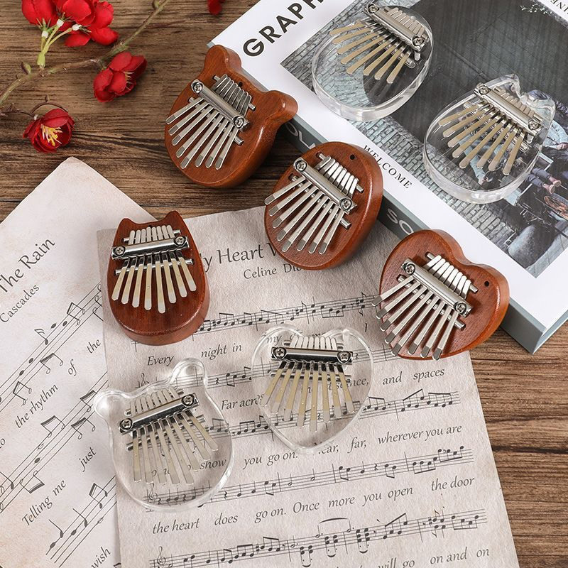 5*7 سنتيمتر 8Key كاليمبا الإبه - مراجعة Musical Instrument For Beginners وسعره