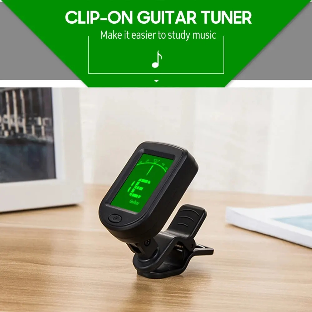 T-02 موالف الجيتار كليب على مو - مراجعة Musical Instrument In English وسعره