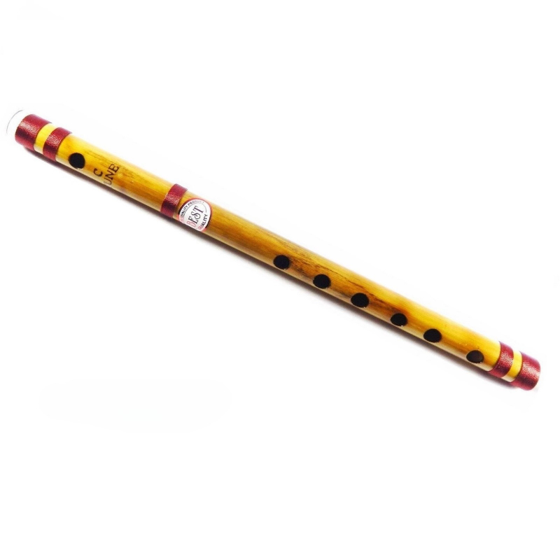 الخيزران بانسوري اليدوية التقل - مراجعة Musical Instrument In India وسعره