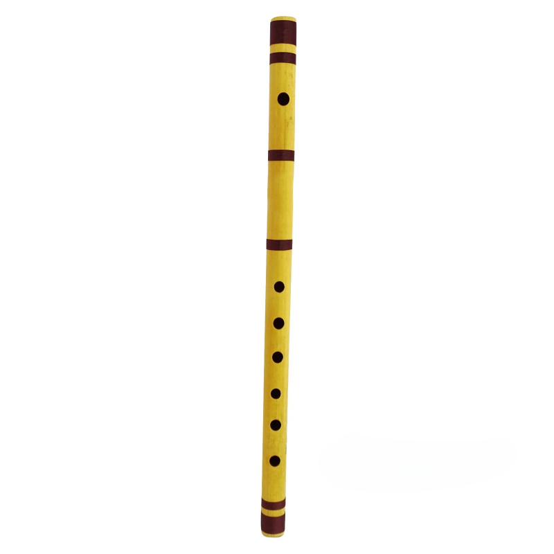 الخيزران بانسوري اليدوية التقل - مراجعة Musical Instrument In India وسعره
